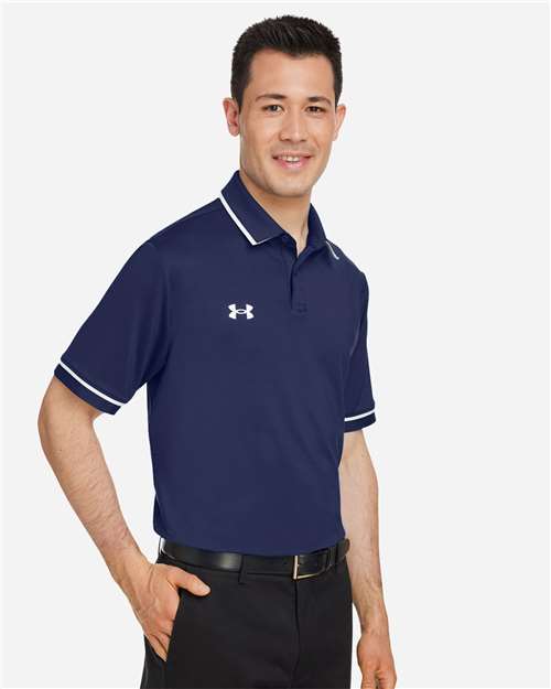 Under Armour Men's Tipped Teams Performance Polo-4