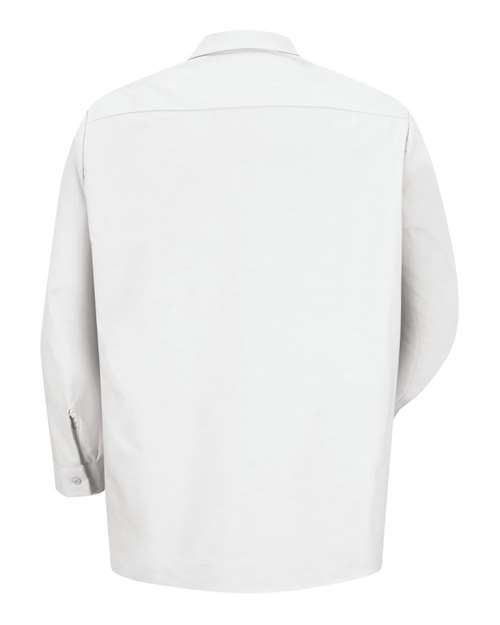 Red Kap Men's Long Sleeve Industrial Work Shirt-2