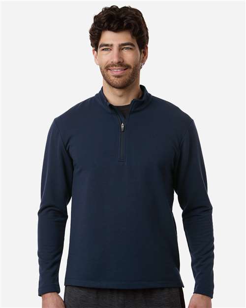 AllPro Men's Stretch Quarter-Zip Fleece Pullover-3