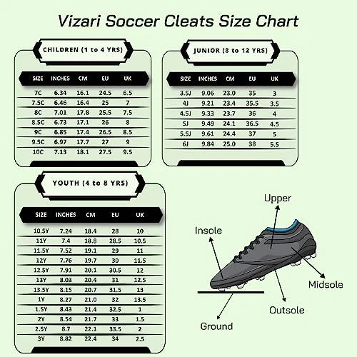 Vizari Youth Liga Turf Soccer Shoes-2