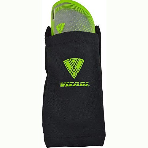 Vizari Adult Atletico Lightweight Soccer Shinguards with Compression Pocket Sleeve-2