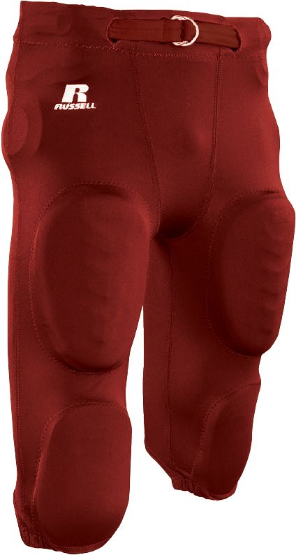 Russell Men's Deluxe Football Game Pants Pads Not Included Football Pants Adult