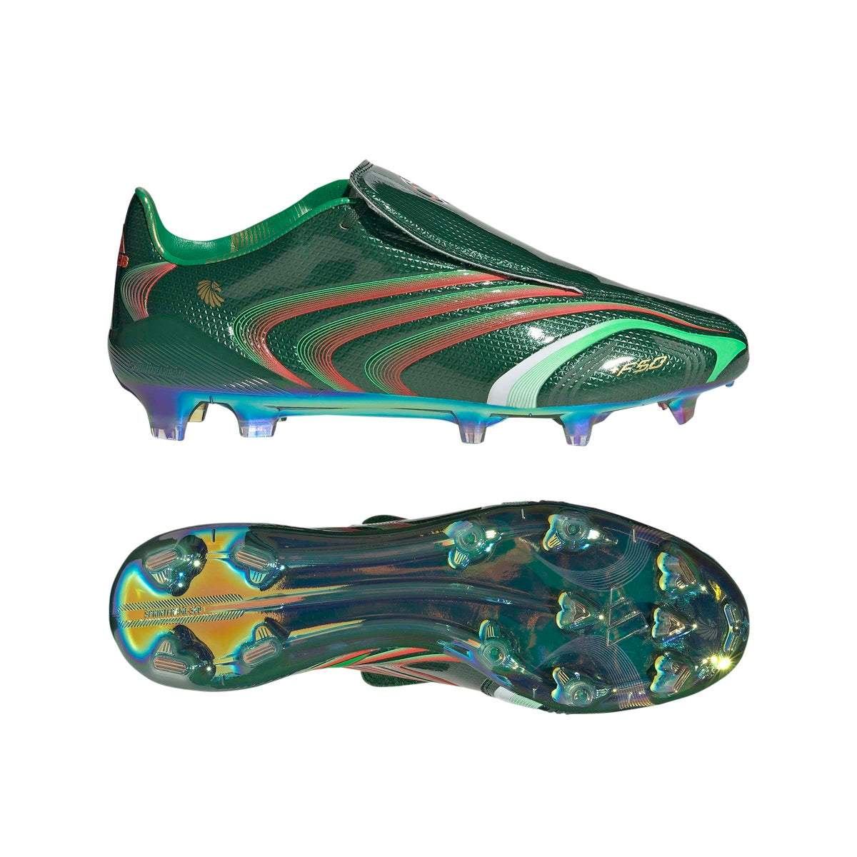 adidas Adult F50 Tunit Firm Ground Soccer Cleats-9
