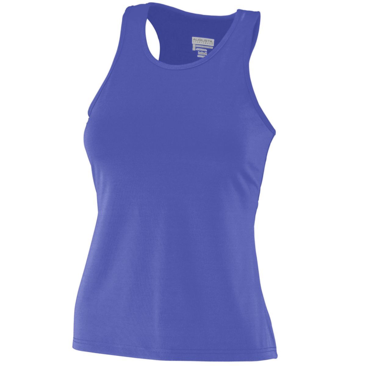 Augusta Women's Poly/Spandex Solid Racerback Tank Womens Apparel Shirts & Tops