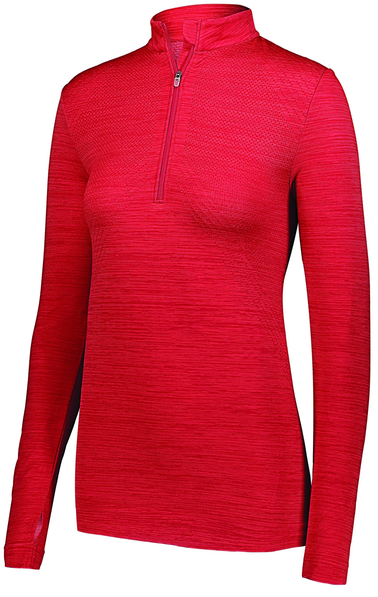 Holloway Women's Striated 1/2 Zip Pullover Womens Apparel Sweatshirts & Fleece