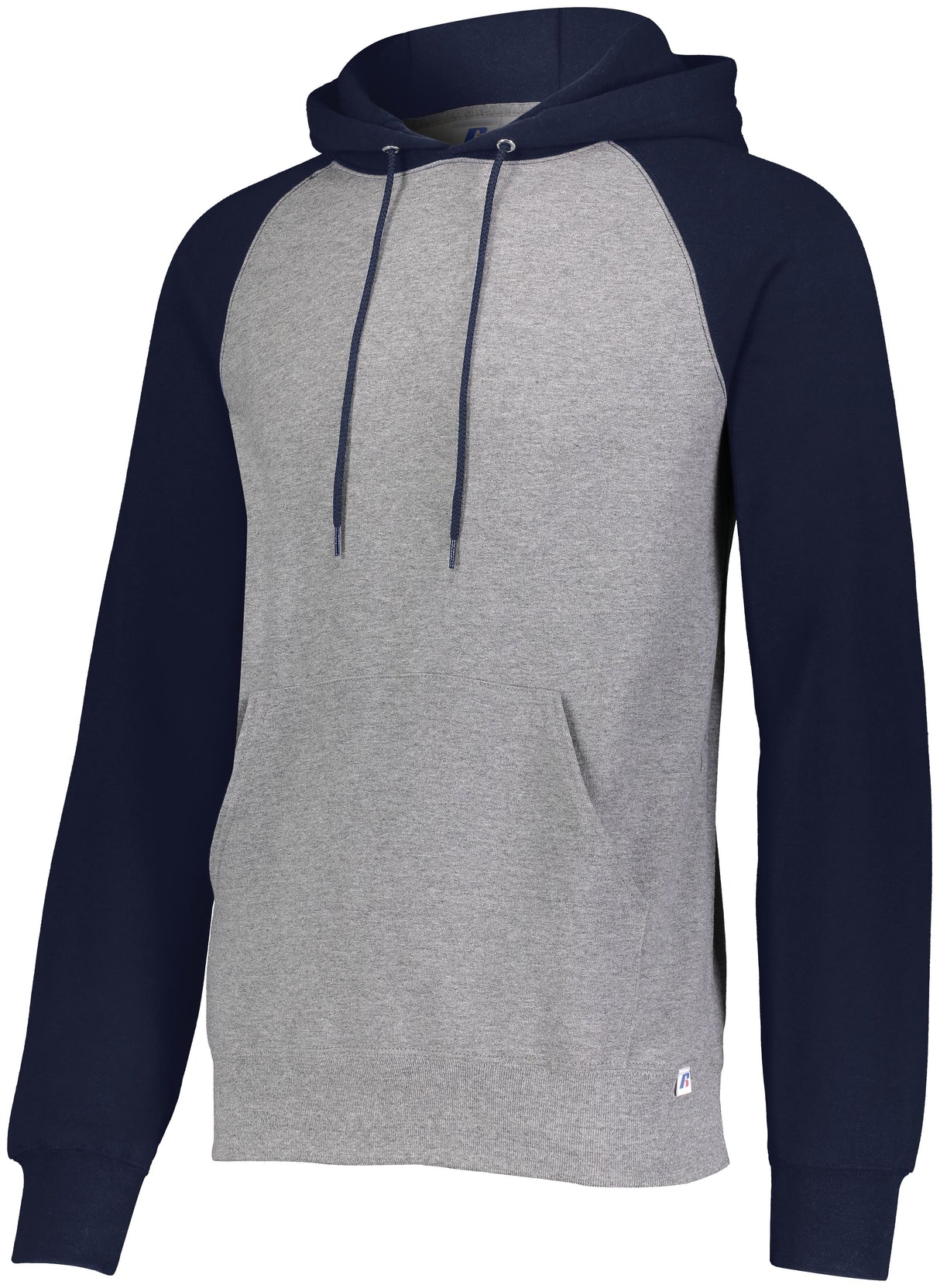 Russell Men's Dri-Power® Fleece Color Block Hoodie Mens Apparel Sweatshirts & Fleece