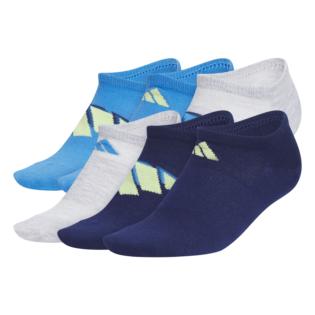 adidas Youth Superlite Classic 2.0 6-Pack No Show Sock Unisex Accessories Socks