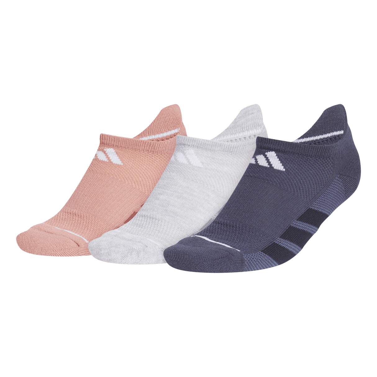 adidas Women's All Day Training 3-Pack No Show Sock Unisex Accessories Socks