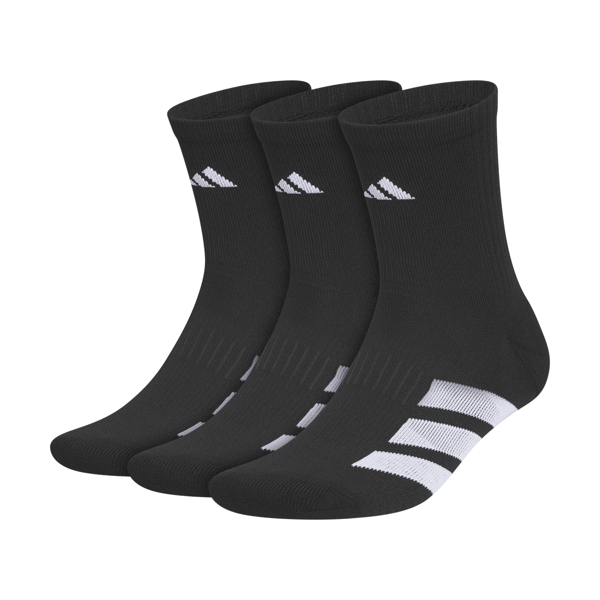 adidas Men's EVO 3-Pack High Quarter Sock-1