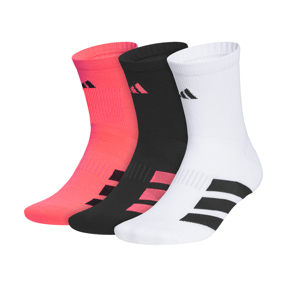 adidas Men's EVO 3-Pack High Quarter Sock-1
