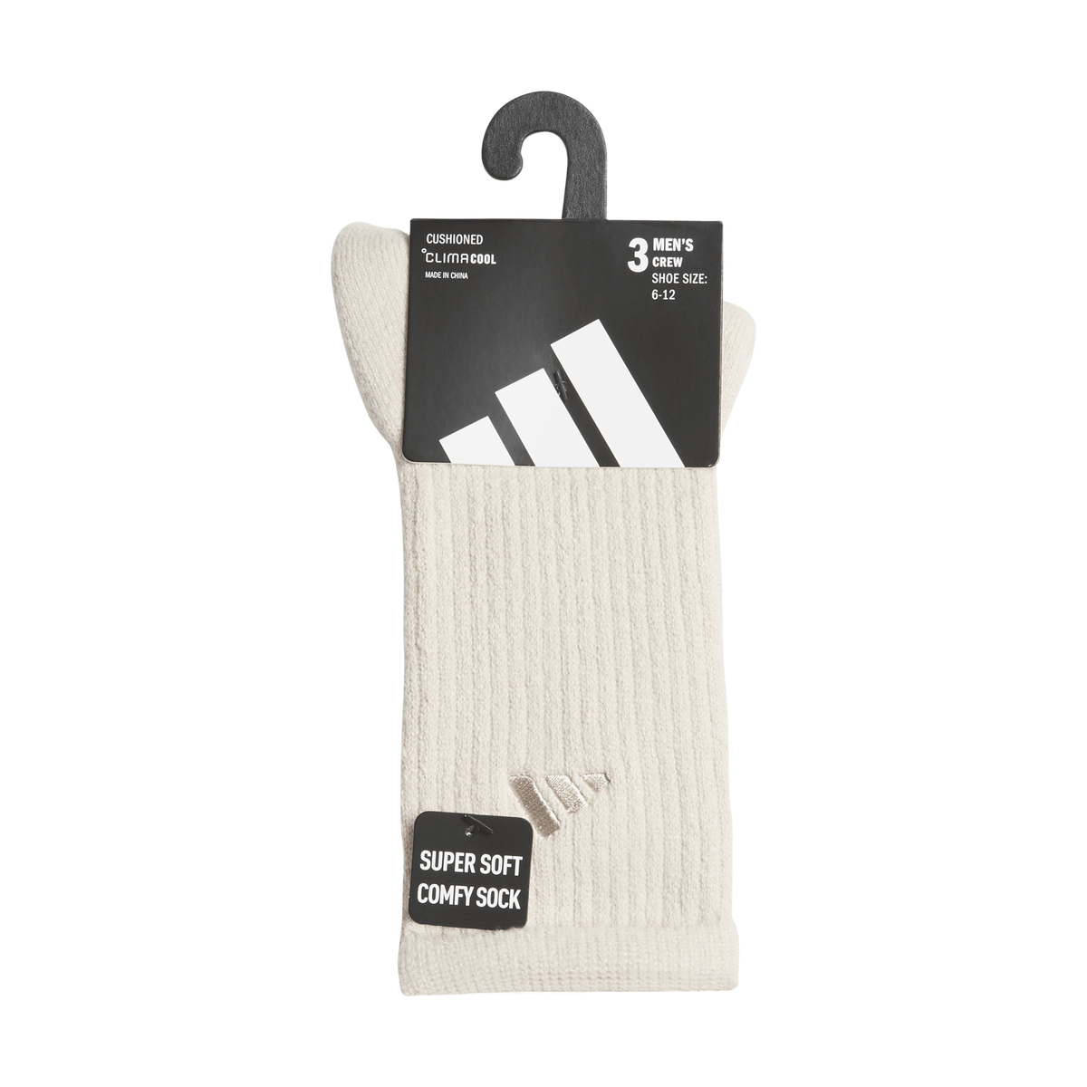 adidas Men's Cushioned Comfort 2.0 3-Pack Crew Sock-6