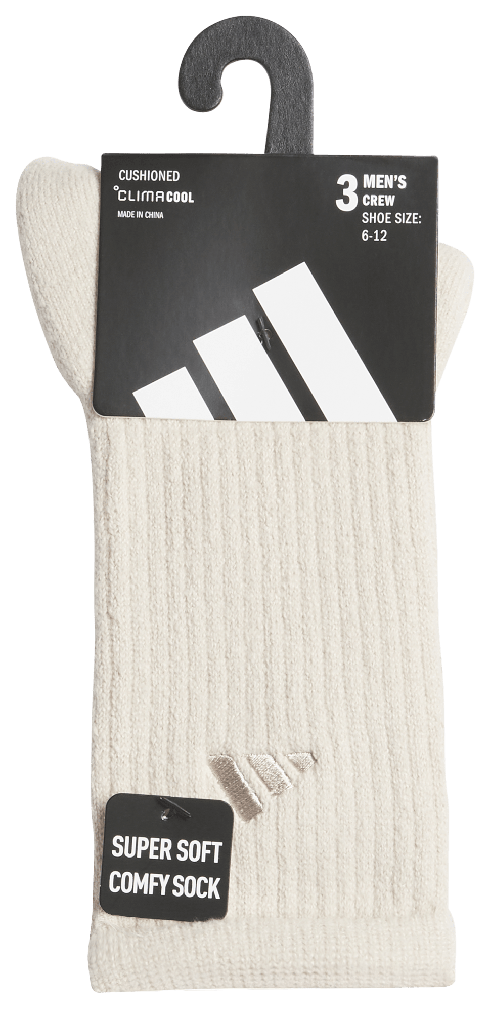 adidas Men's Cushioned Comfort 2.0 3-Pack Crew Sock-6