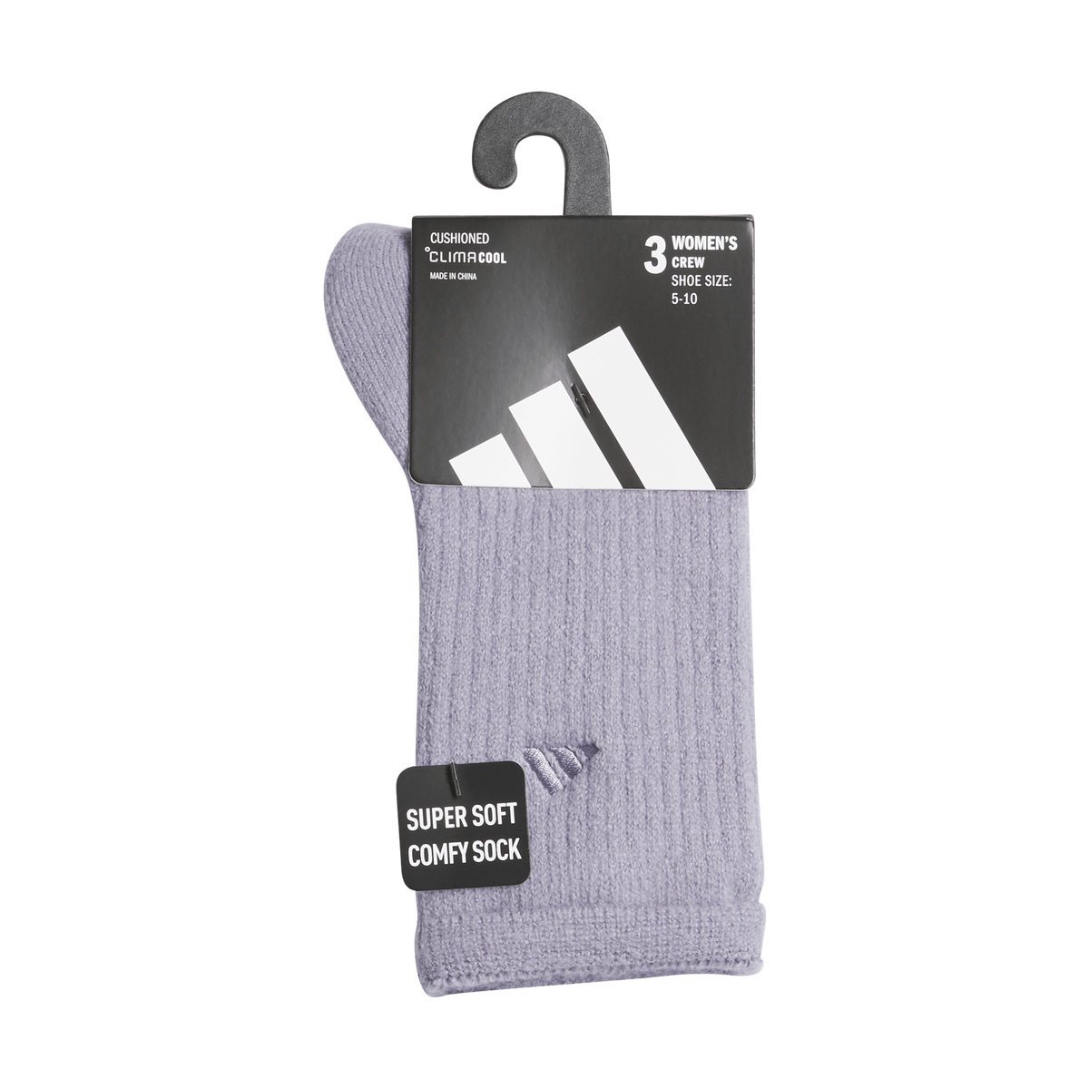adidas Women's Cushioned Comfort 3.0 3-Pack Crew Sock-6
