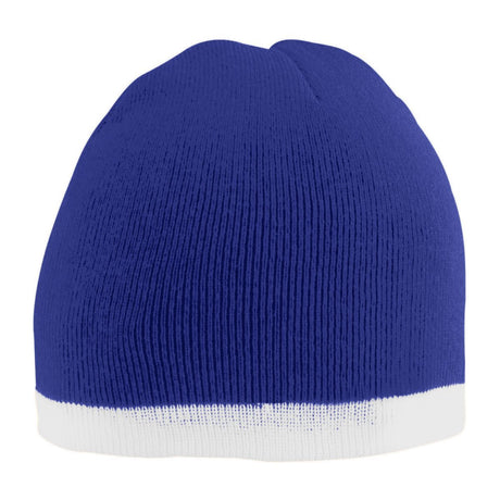 Augusta Two-Tone Knit Beanie Unisex Accessories Hats & Caps