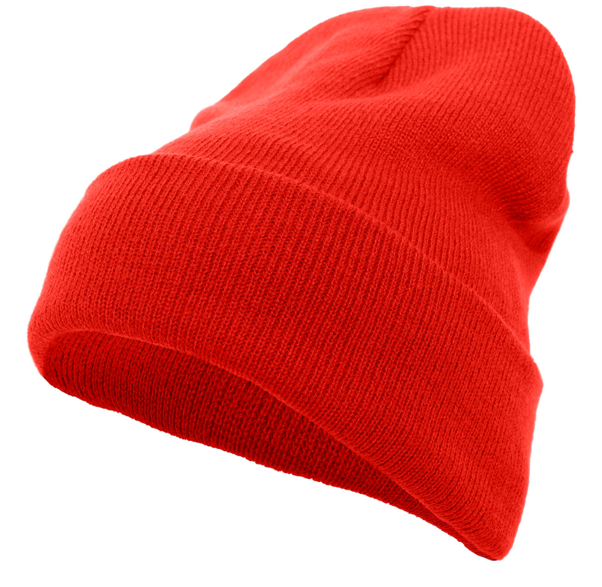 Pacific Headwear Knit Fold Over Beanie Unisex Accessories Hats & Caps