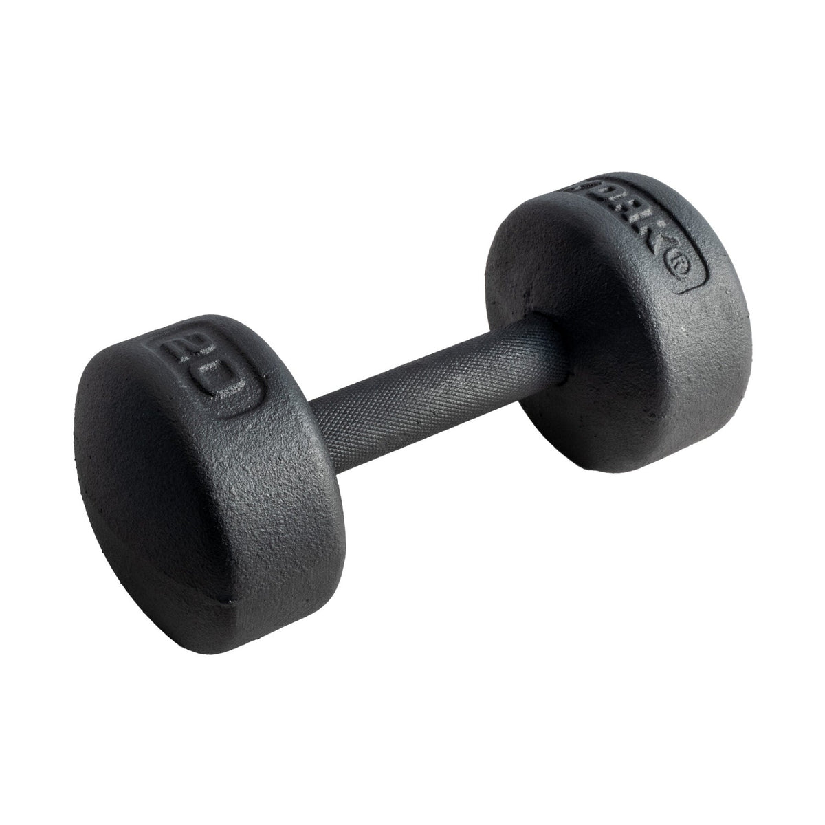 York Barbell Legacy Solid Round Dumbbell-1