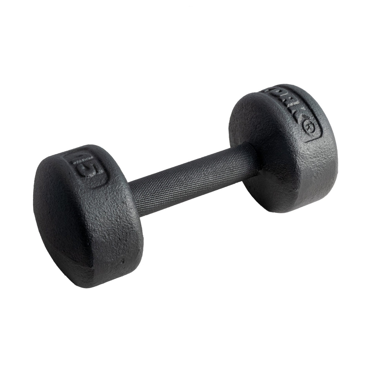 York Barbell Legacy Solid Round Dumbbell-1