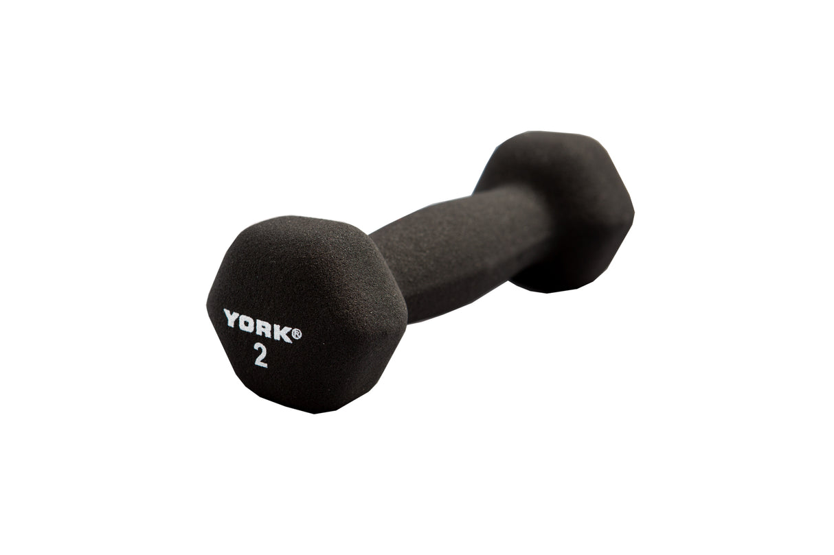 York Barbell Neoprene Hexagon Fitbell