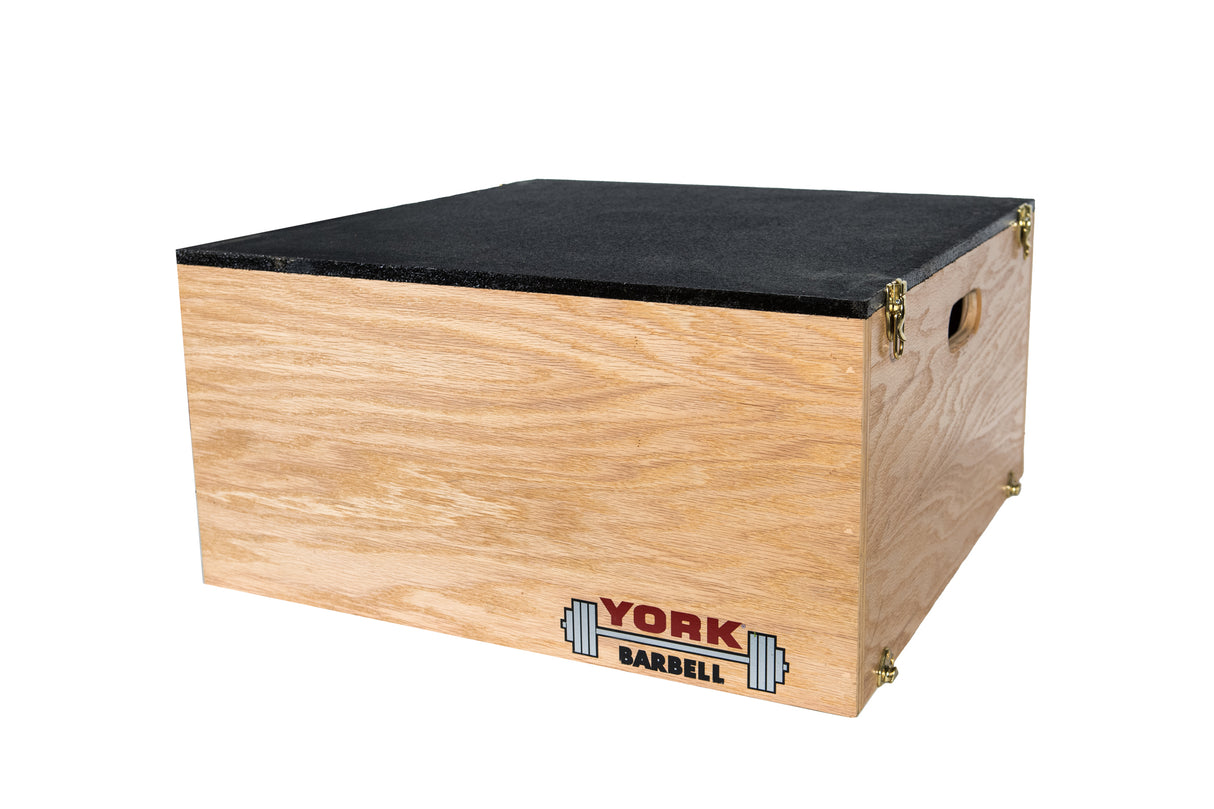 York Barbell Stackable Plyo / Step-Up Box-1