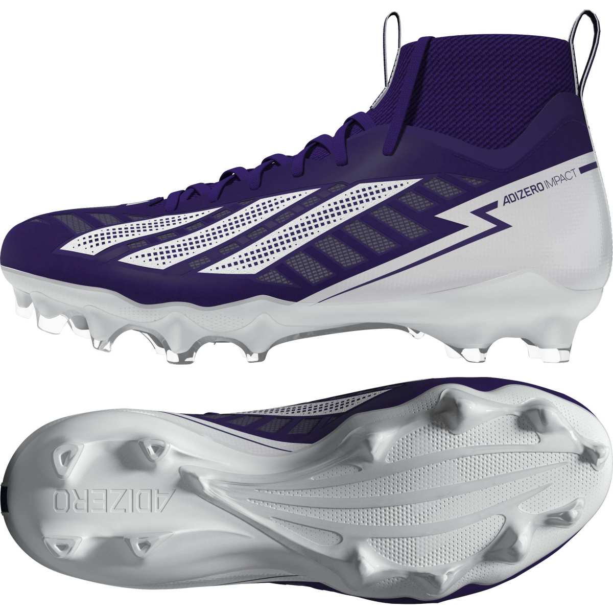 adidas Adult Adizero Impact II Football Cleats-1