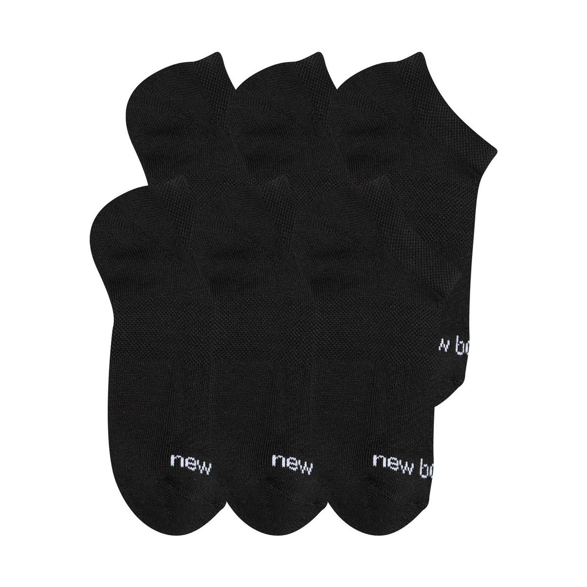 New Balance Daily Essentials Cushion No Show Socks 6 Pack-3