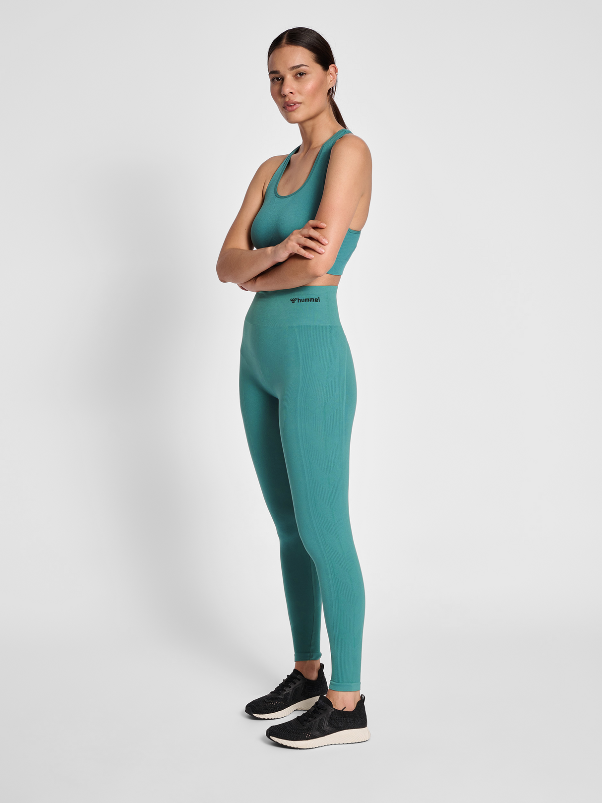 hummel Women's Tiffy Seamless High Waist Tights-5