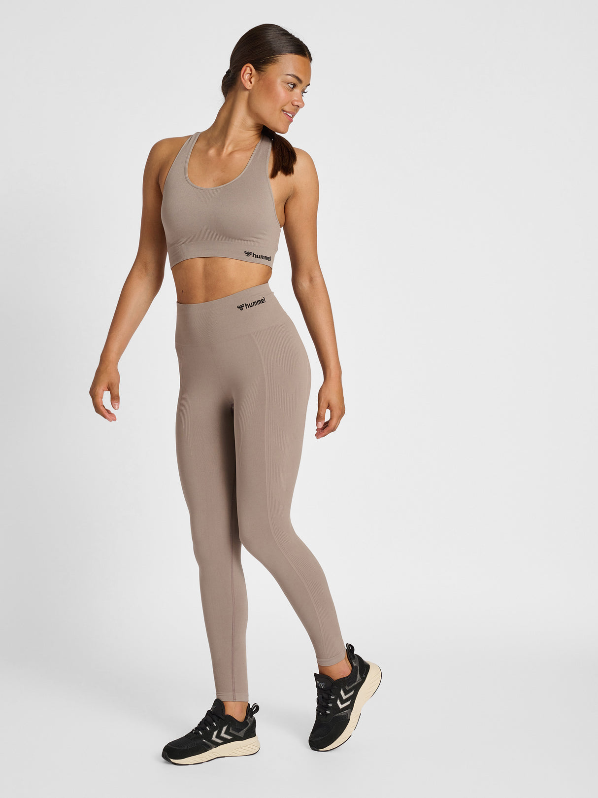 hummel Women's Tiffy Seamless High Waist Tights-6