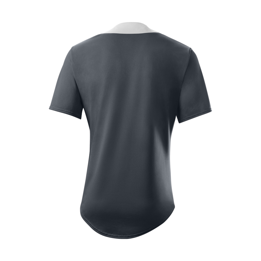 Wilson Men's E203 Two-button Baseball Jersey-1