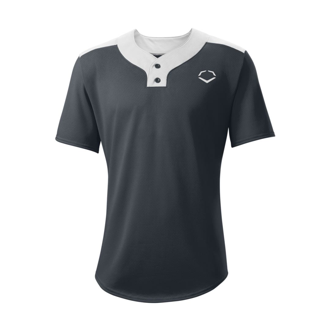 Wilson Men's E203 Two-button Baseball Jersey-2