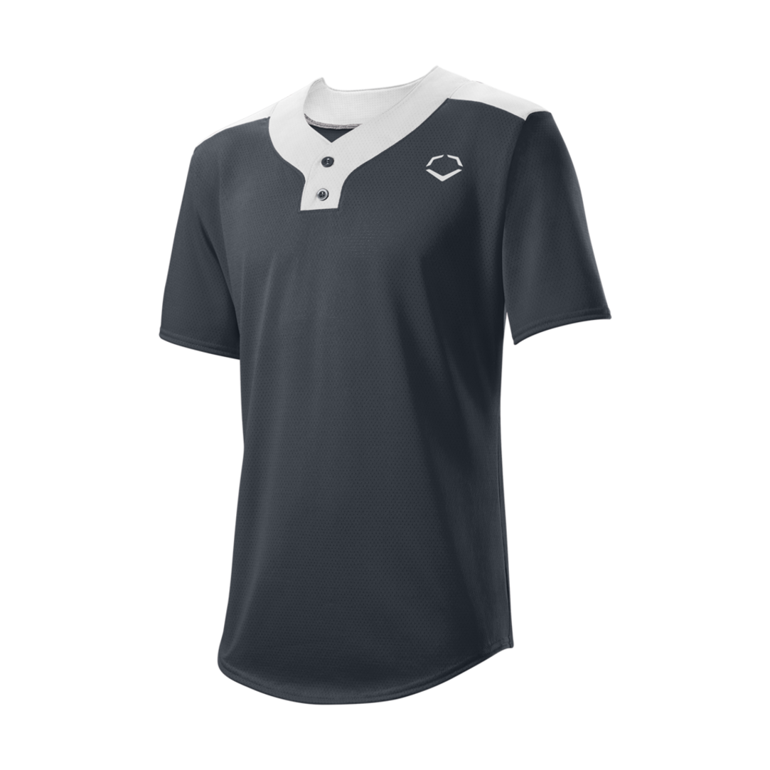 Wilson Men's E203 Two-button Baseball Jersey-4