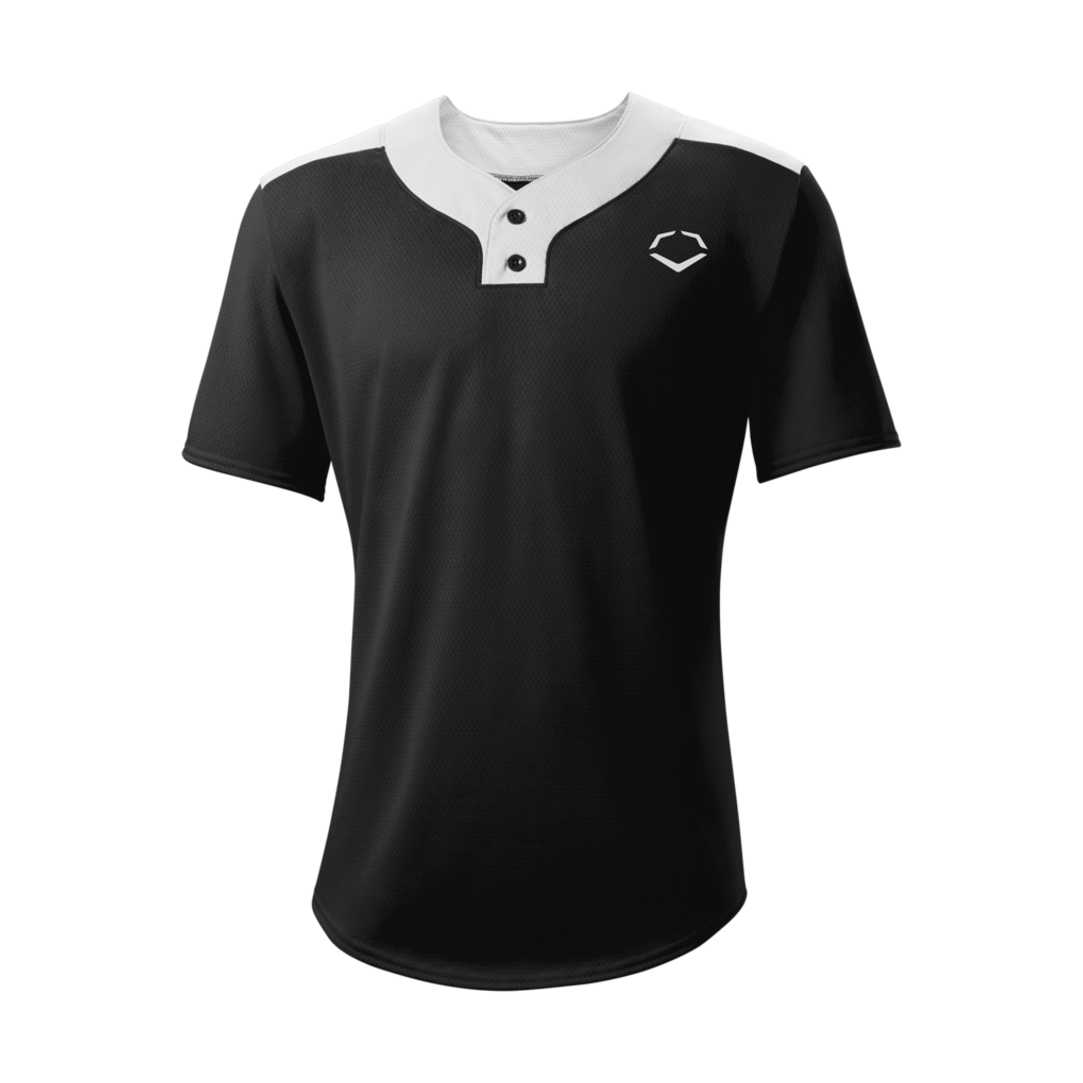 Wilson Men's E203 Two-button Baseball Jersey-2