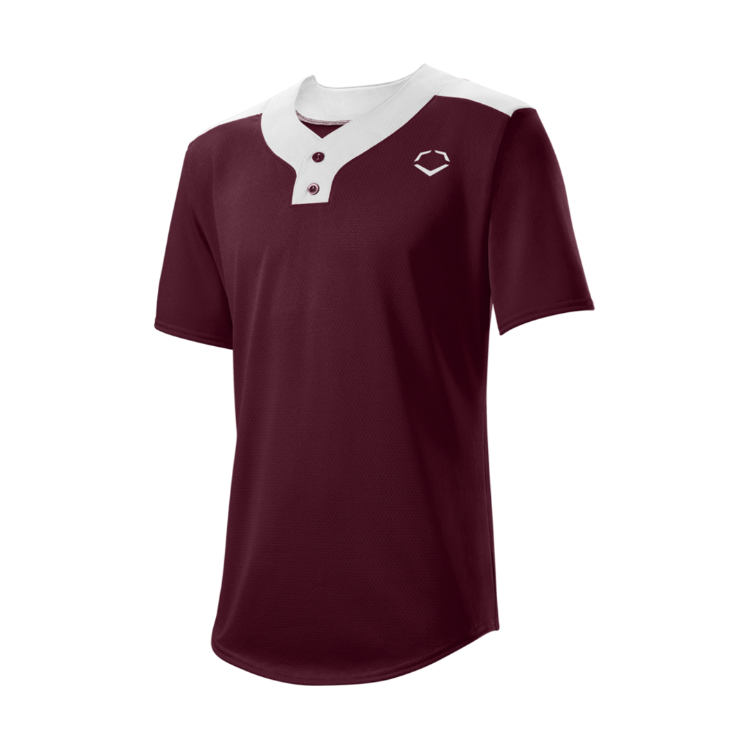 Wilson Men's E203 Two-button Baseball Jersey-3