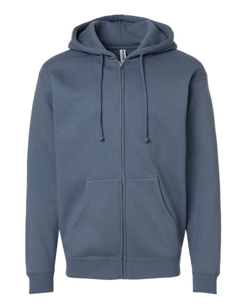 Independent Trading Co. Men's Heavyweight Full-Zip Hooded Sweatshirt-1