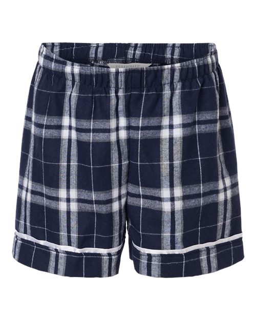 Boxercraft Youth Flannel Shorts-1