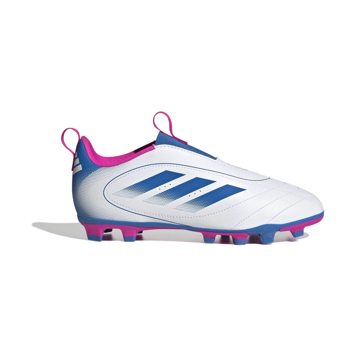 adidas Youth Goletto IX Firm/Multi-Ground Laceless Soccer Cleats-1