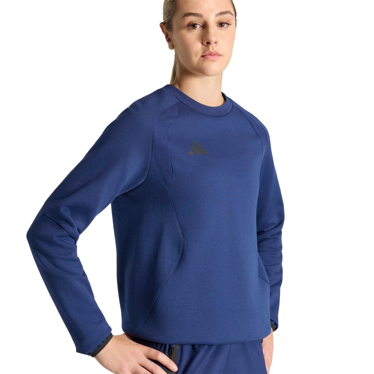 adidas Women's Tiro Travel Crew Sweatshirt-5