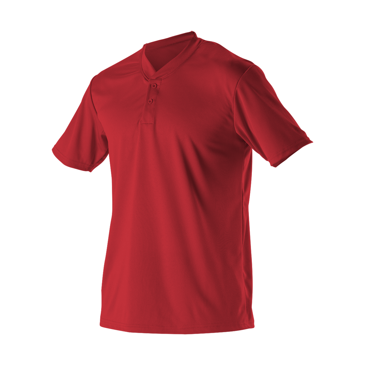 Alleson Men's 2 Button Henley Baseball Jersey