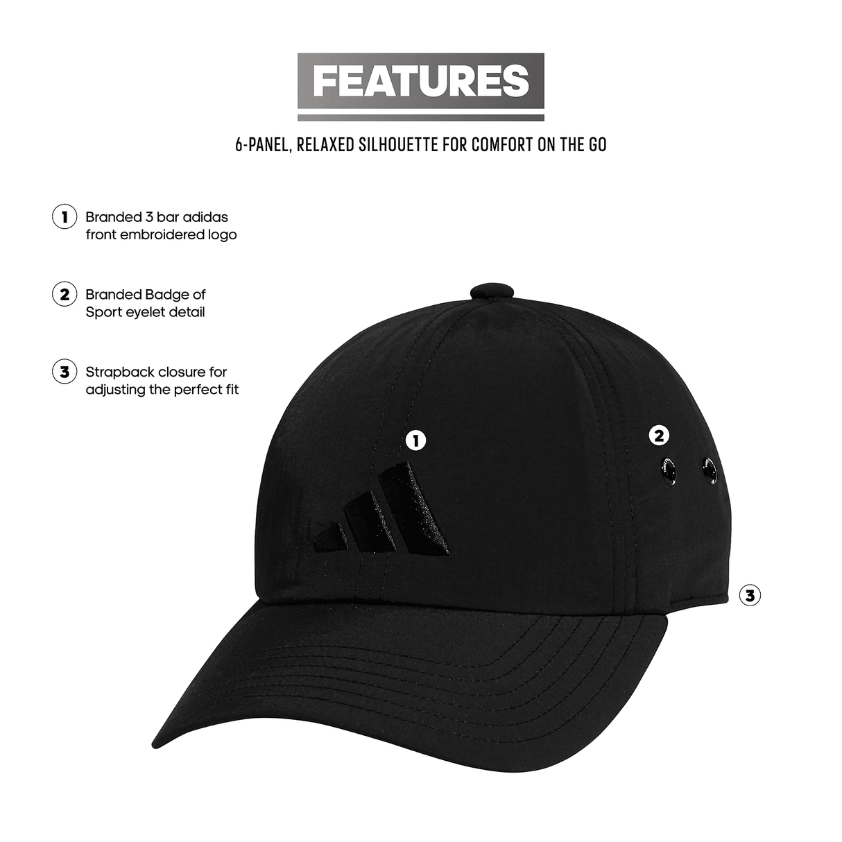 adidas Women's Influencer 3 Strapback-2