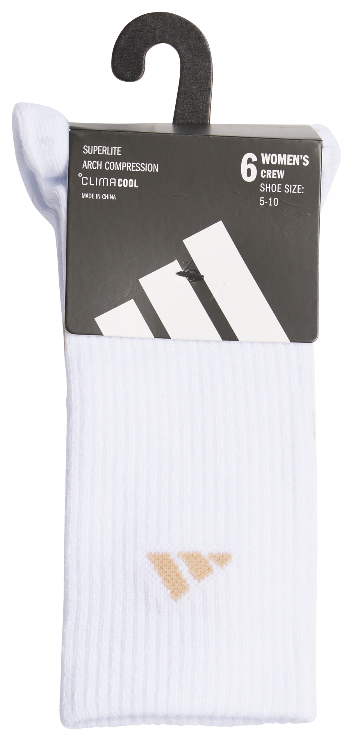 adidas Women's Superlite 3.0 6-Pack Crew-7