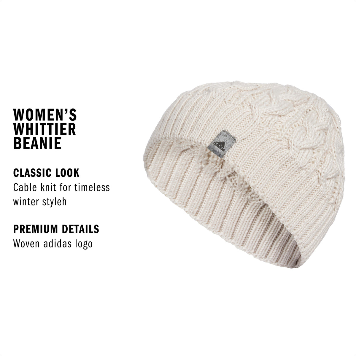 adidas Women's Whittier 3 Beanie-3