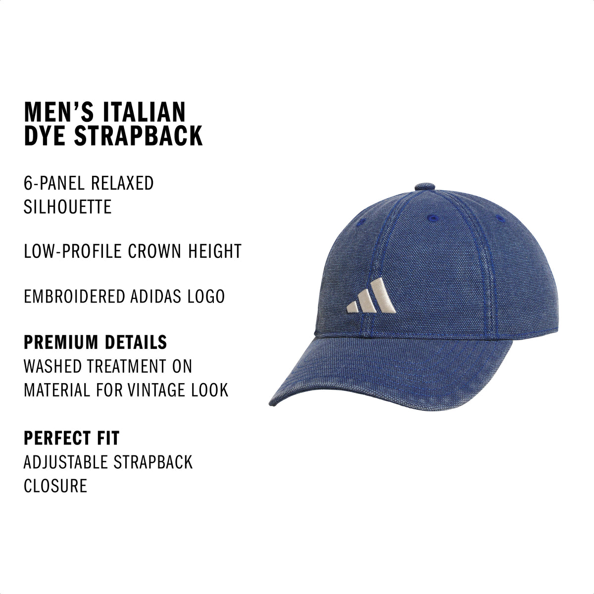 adidas Men's Italian Dye Strapback-2