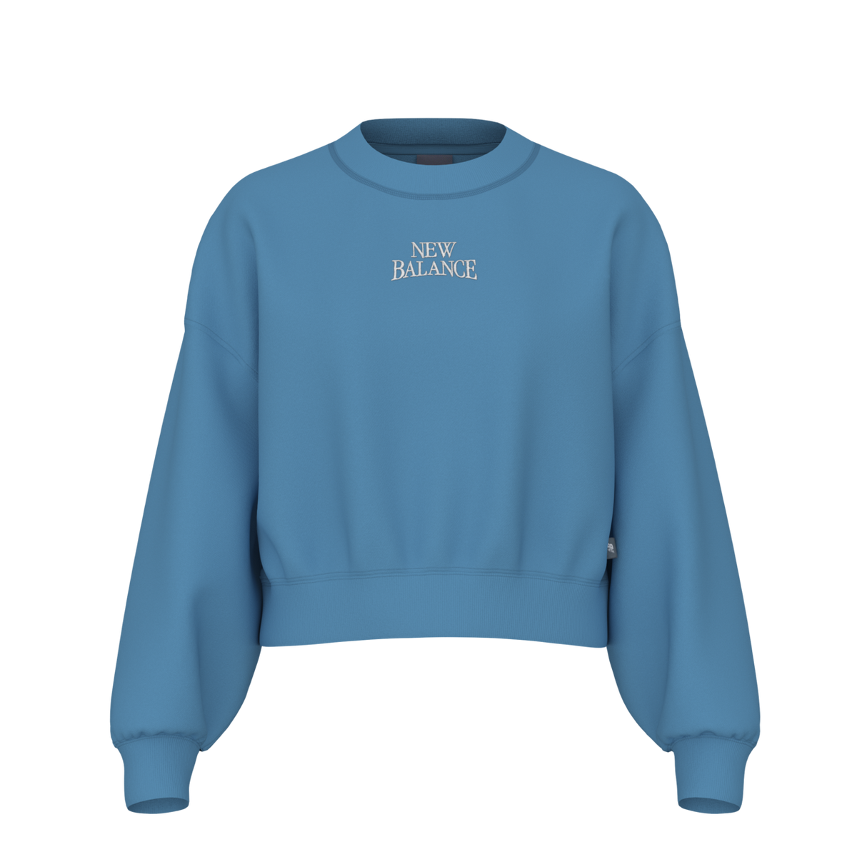 New Balance Women's Sport Linear Graphic Fleece Crew