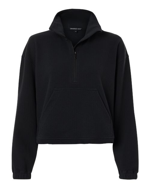 Swannies Women's Kenna Quarter-Zip Pullover-1