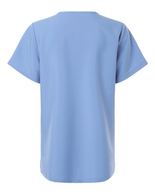 Hanes Women's V-Neck 1 Pocket Scrub Top-2