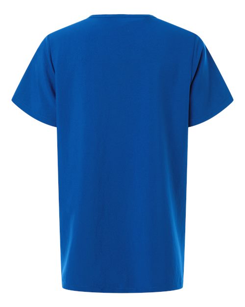 Hanes Women's V-Neck 1 Pocket Scrub Top-2