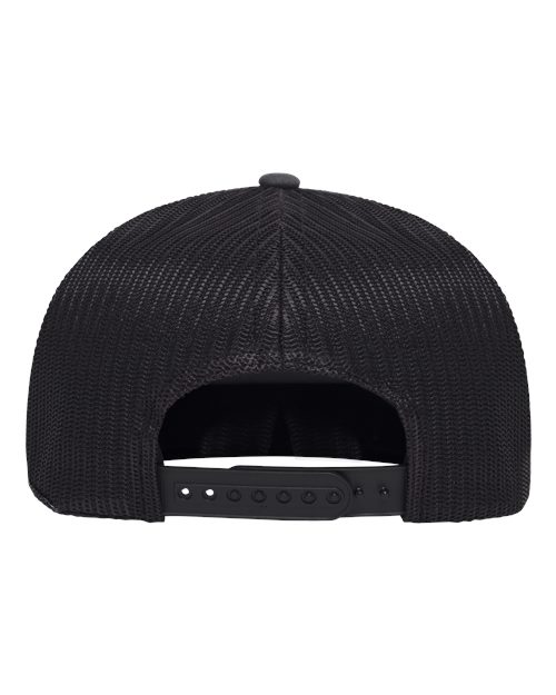 YP Classics Classic Five-Panel Trucker Rope Cap-2