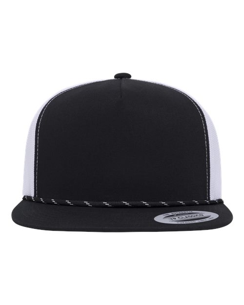 YP Classics Classic Five-Panel Trucker Rope Cap-1