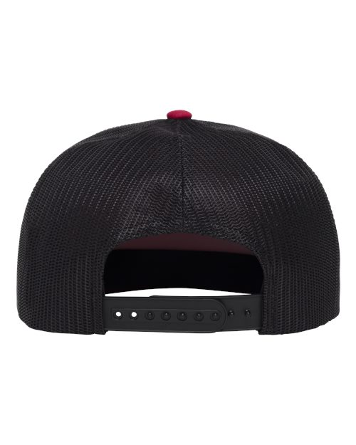 YP Classics Classic Five-Panel Trucker Rope Cap-2