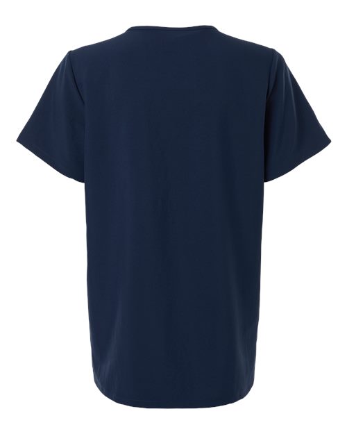 Hanes Women's V-Neck 3 Pocket Scrub Top-2