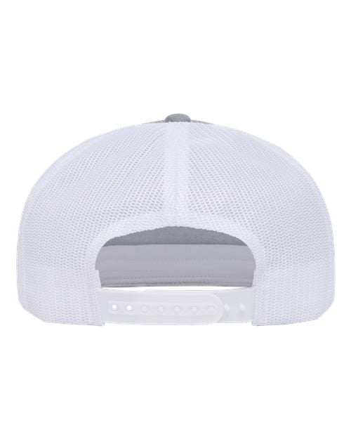 YP Classics Classic Five-Panel Trucker Rope Cap-2